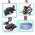 12V High Pressure Water Pump Sprayer Combo Set for Car Motor Bike Garden Irrigation Washing and Cleaning auto Pressure Cut. 