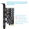 PCI Express Card 2Port USBA/ USBC 5Gbps USB3.2 Gen1 USB3.0 PCIE Card Expansion Add On Card Adapter For Windows/MacOS/Linux Leima.