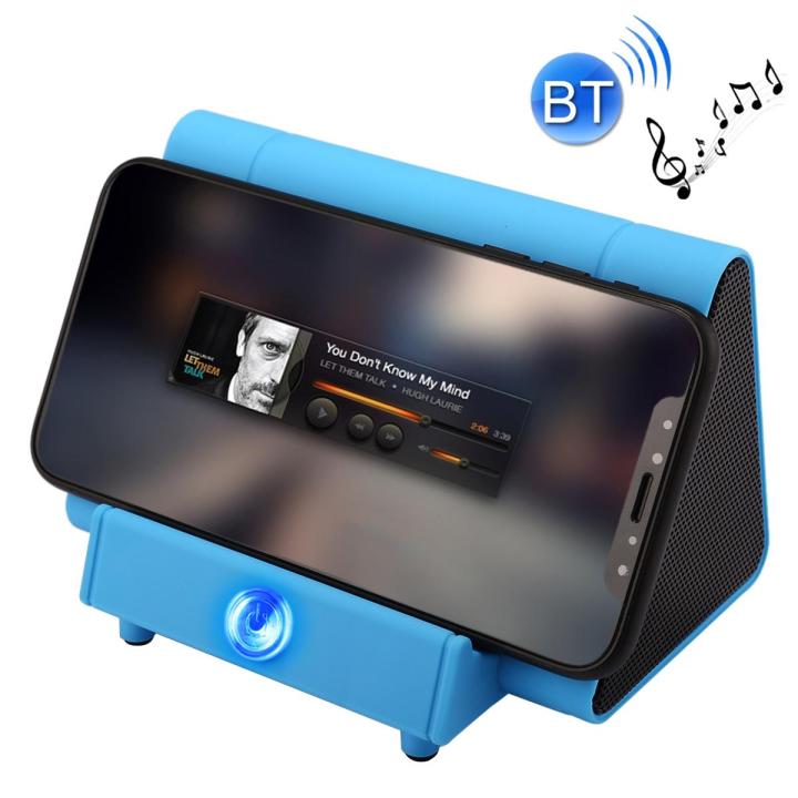 (New)SY317A Portable Phone Stand Wireless Induction Stereo Speaker, Support Hands-free Calls y AUX IN