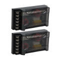 Car Speaker Frequency Divider, 2 Way Car Audio Crossover Universal Overcurrent Protection Reasonable Wiring for Automotive. 