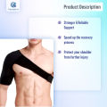 Shoulder Support Immobilizer-Shoulder Support for Rotator Cuff, Dislocated AC Joint, Labrum Tear, Shoulder Pain, Shoulder Stability Brace with Pressure Pad | Under Shirt Compression Pad. 