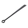 18.5inch Plastic Extra Long Handle Shoe Horn Shoehorn Flexible Easy Sturdy Slip Aid, 1x Black. 