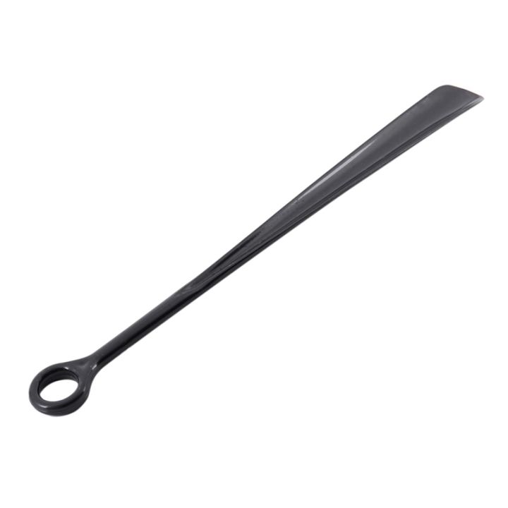 18.5inch%20Plastic%20Extra%20Long%20Handle%20Shoe%20Horn%20Shoehorn%20Flexible%20Easy%20Sturdy%20Slip%20Aid,%201x%20Black%20-%20Image%206