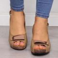Woman Sandals Retro Wedges Summer Wedge Sandals Female Casual Sewing Women Shoes Comfortable Ladies Sandalias Plus Size.