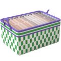 Household bedroom clothes, toys, sundries, dirty clothes basket, storage basket, storage bag, cross-border foldable fabric storage box. 