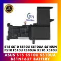 Laptop battery For C31N1637 for Asus VivoBook S15 S510 S510U S510UA S510UN S510UQ 15 F510 F510U F510UA Series. 