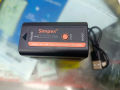 Simpex NP-F980U digital battery for camera and video light. 