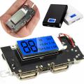 Power Bank Circuit Dual USB 5V 2.1Amp With LCD Display - power bank circuit. 