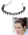 Metal Zig Zag Stylish Hair Band For Man and Woman 3 pcs - Hair Clip.