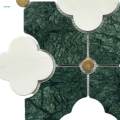 Marble Wall Tiles Flowers Mosaic Wall Tiles for Laundry Room Kitchen Bedroom. 
