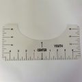 New 4 Pc T-hirt Alignment Guide Ruler T-hirt Alignment Tool for Center Deign.