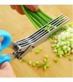 Multi bleed Vegetable cutter scissor. 