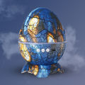 Led Dinosaur Eggs Shell Galaxy Starry Projector Bluetooth-compatible Remote Control Night Lights Children Gift. 