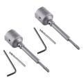 OUMERY 2X SDS Plus Shank Concrete Cement Stone 65mm Wall Hole Saw Drill Bit 200mm Rod Mark. 