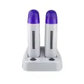 Depilatory Heater with Base Roll On Wax Heater Warmer Refillable Wax Cartridge Hair Removal Wax-melt Machine Skin Care Tool. 