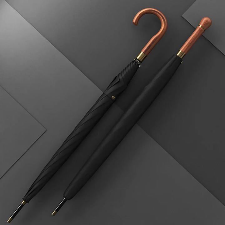 OLYCAT%20New%20Wooden%20Long%20Umbrella%20Men%20Business%20Vintage%20Big%20Golf%20Umbrellas%20Wind%20Resistant%20Simple%20Outdoor%20Travel%20Umbrella%20Rain%20Women%20House%20Foocus%20-%20Image%202