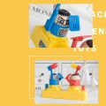 Board Games Double Battle Table Parent-Child Interaction Desktop Game Hammer Robot Stress Relief Family Toys Kid Children Gift. 