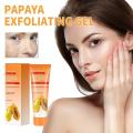 Papaya Peeling Gel clean keratin Facial skin removal melanin Whitening Repair brighten body care exfoliating Moisturizing Cream.