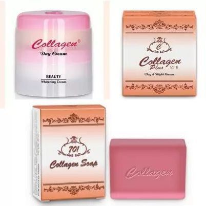 Collagen Soap & Vitamin E Day And Night Cream