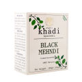 Vagad's Khadi Khadi-Hair-Color-Black Natural Mehendi. 