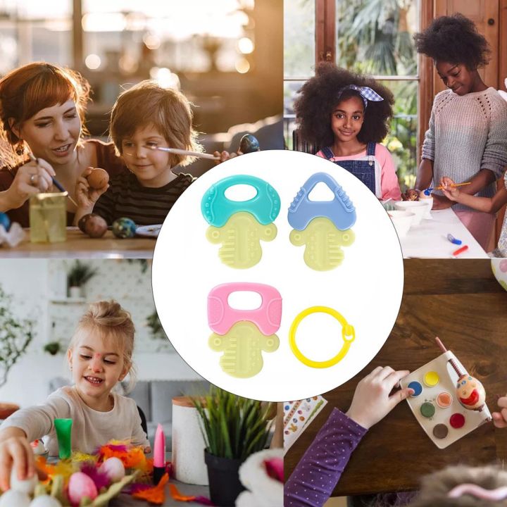 4%20Pieces%20Newborn%20Teether%20Infant%20Toys%20Early%20Learning%20New%20Born%20Wrist%20Rattle%20-%20Image%206