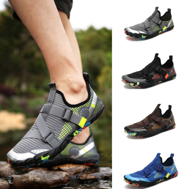 Outdoor wading shoes cross-border e-commerce plus size shoes beach river tracing anti-slip and anti-cut climbing shoes for men and women indoor fitness shoes