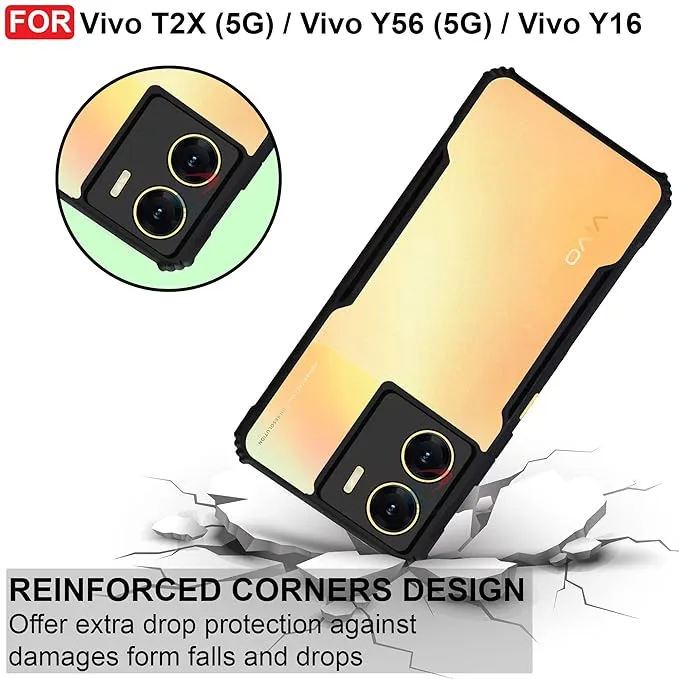 Vivo%20Y16%20Protective%20Black%20Border%20Crystal%20Clear%20Xundd%20Mobile%C2%A0Back%C2%A0Case%C2%A0Cover%20-%20Image%204