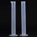 1pcs/set Transparent Measuring Plastic Graduated Cylinder Lab Measuring Cup Laboratory Tools 10ml-1000ml. 