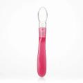 Transparent Newborn Baby Soft Silicone Baby Lovely Feeding Spoon Flatware Lovely Gifts For Kids. 