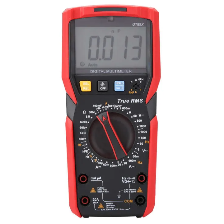 OIMG%20Uni-T%20Ut89X/Ut89Xd%20True%20Rms%20Digital%20Multimeter%20Voltage%20/Dc%20Resistance%20Meter%20-%20Image%208