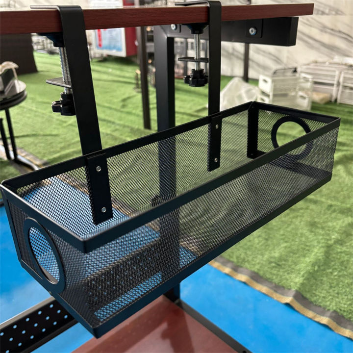 Sleek%20Design%20Cable%20Management%20Box%20Clutter-Free%20Space-Saving%20Easy-To-Install%20Under%20Desk%20Tray%20Compact%20Cable%20Organizer%20for%20Home%20-%20Image%204