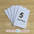 Blank Inkjet Coating PVC ID Cards for Inkjet Printer 5 pcs. 