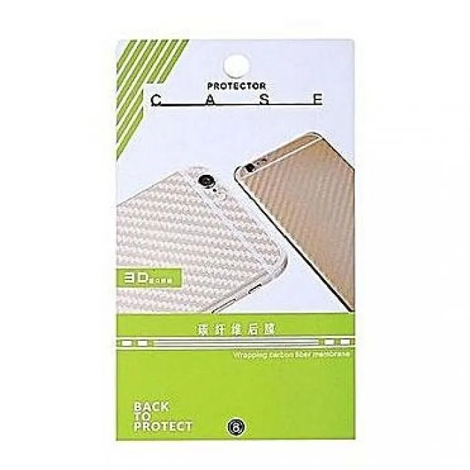 Huawei%20Y7/Y7%20prime%20Carbon%20fiber%203D%20Sticker%20mobile%20back%20screen%20protector%20Transparent%20and%20Clear%20l5286%20-%20Image%202