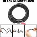 Bike Helmet Lock 4 Digit Combination Cable Lock for Multipurpose  , Bicycle lock - Innovative Design - To Experience Greatness. 