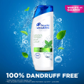 400 ml Head & shoulders MENTHOL REFRESH shampoo International UAE product used for male/ female.