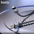 Hoco UPA32A 8 Pin to 3.5mm Male Clever Digital Audio Conversion Cable Length 1m (Black) iPhone to 3.5mm Male Audio Cable Lightning to 3.5mm Male Audio Converter Adapter Cable. 