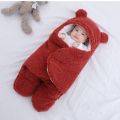 Winter Kids Cute cat Onesie Pajamas Costumes Jumpsuits Baby Creeping Suit Plus Velvet Coat thick warm 0-3Y. 