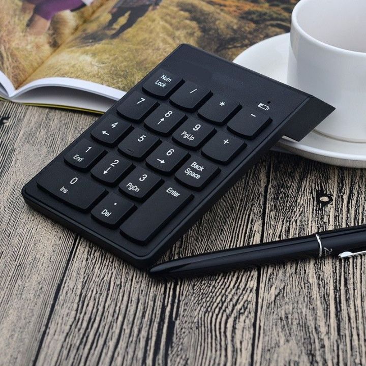 Portable Bluetooth Mini Numeric Keypad Wireless Numeric Keyboard For Laptop, Tablets, Surface Pro, Windows, Smartphones and More