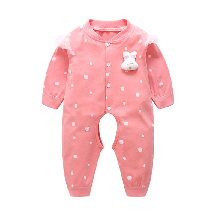 Shanyingfang%20Autumn%20New%20Product%20Cute%20Girl%20Harper%20Flamingo%20Korean%20Spring%20Pure%20Cotton%20A-Class%20Baby%20Bodysuit%20-%20Image%206