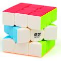 QYTOYS Sticker less 3x3 Puzzle Speed Cube Magic Rubik's Cube Puzzle Toy (5.6 cm). 