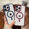 【Youyi】luxury magnetic phone cases for iPhone 15 14 13 12 11 pro Max 14 15 plus MagSafe bumper clear hard back cover. 