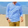 Katua | Trendy Men's Sky Color Formal Katua | Fatua.