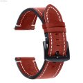 Smalshop Genuine official website Vintage laxy strap for Samsung Hot Selling Ga/24mm FF strap Citize leather bracelet 18/20/22.