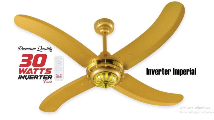 Pak Punjab Imperial Model 56 Inch Remote Control Inverter Ceiling Fan