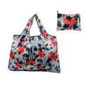 2021 New Foldable Reusable Nylon Eco Handbag Multi-Color Storage Travel Shopping Tote Grocery Bag Large Capacity Shopping Bag. 