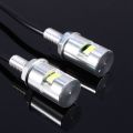 Car White LED SMD 12V License Plate Screw Bolt Light lamp w/ 55cm Cable. 