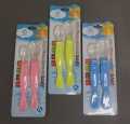Silicone Feeding Double Spoon For Baby -2PCS ((Multicolor)). 