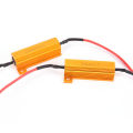 Graceful 50W 6 ohm RX24 Load Resistor Fix LED Bulb Fast Hyper Flash Turn Signal Blink.