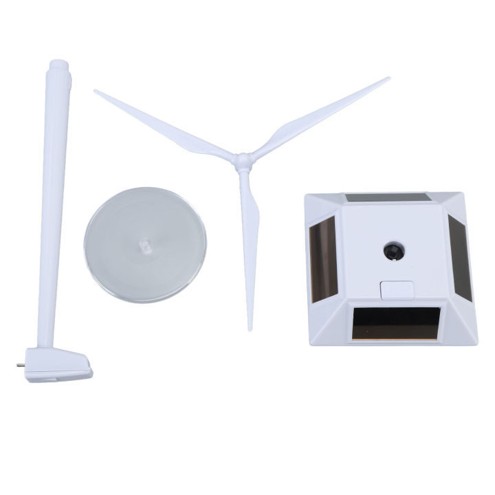 Solar Energy Wind Mill Toy Educational Decorative Dual Use Turbine Solar JY