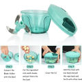 1pcs / 350ml / Manual Fruit Vegetable Chopper Hand Pull Food Cutter Garlic Nuts Grinder Mincer Shredder Food Processor Kitchen Accessories. 
